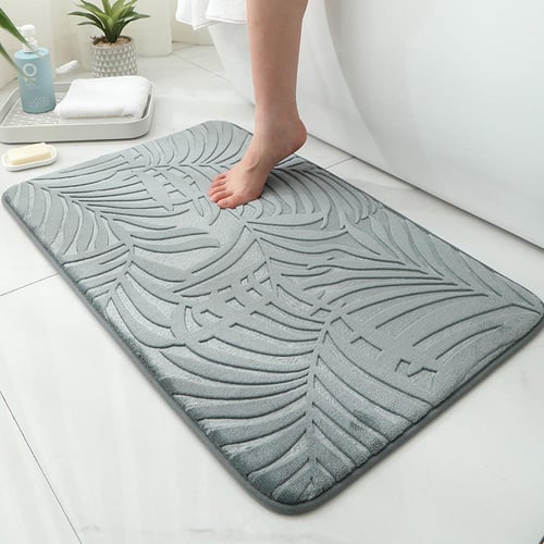 Absorbent Soft Memory Foam Mat Bath Bathroom Bedroom Floor Shower