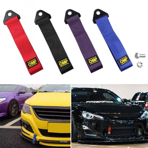 Car transport safety belt car towing strap rope rally hook