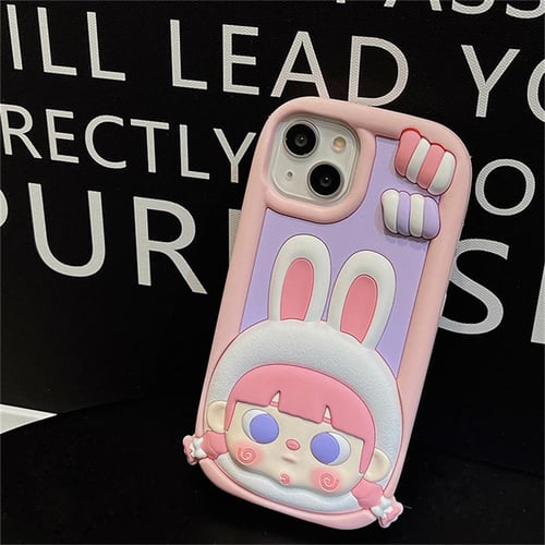 For iPhone 15 Pro Max 14 13 12 11 XR Phone Case Shockproof Cute Girl Women  Cover