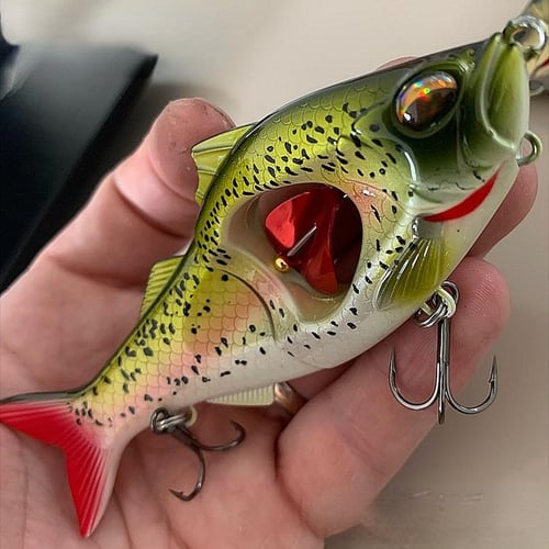 Fishing Lure With Propeller Large Noise-Frog Lure-FrogSinking Snakehead  Bait 1pcs