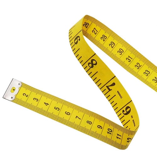 Body Measuring Ruler Sewing Cloth Tailor Tape Measure Soft Flat 60inch 1.5m  - China Body Measuring Ruler, Sewing Cloth