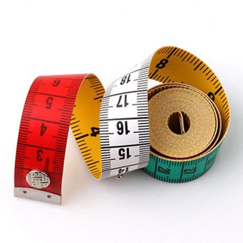 18 PCS Dual Sided Measuring Tape, 6 Colors Double Scale Soft Tape Measure, Body  Measuring Tape, Flexible Measuring Ruler for Tailor Clothing Sewing  Dressmaker Cloth Weight Loss, 150 CM/60 Inch