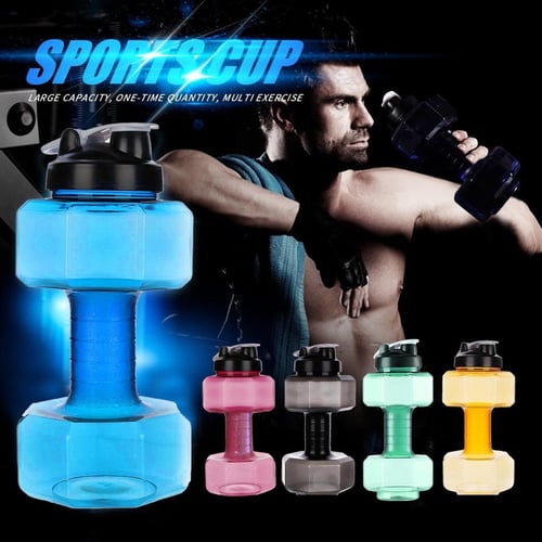 1.7L/2.7L Gym Cycling Cup PP Material Precise Scale Portable Large Capacity Water  Bottle