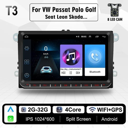 Buy Ezonetronics 9 Inch Android 2 Din Car Radio Gps Navigation For Vw  Volkswagen Skoda Golf 5 Golf 6 Polo Passat Auto Radio Player from Huizhou  City Rhythm Technology Company Limited, China