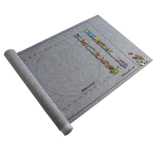 Jigsaw Puzzles Mat Roll Up Puzzle Saver Tapis Portable Puzzle Pad