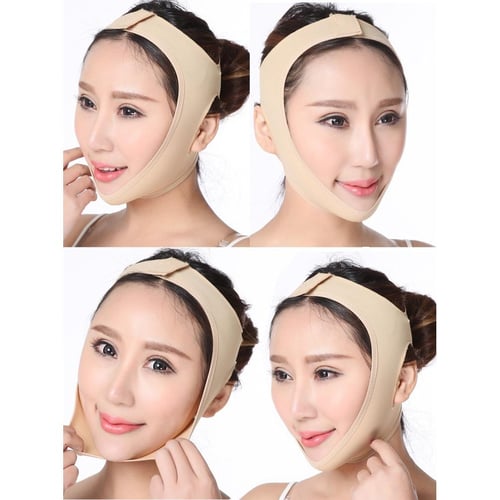 Breathable face-lift bandage v face device sleep face mask - buy