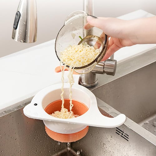 Drain Basket, Colander, Triangle Sink Drain Rack Corner, Kitchen Sink  Strainer Basket, Multifunctional Triangle Sink Filter for Kitchen(4 pcs,  mixed color)