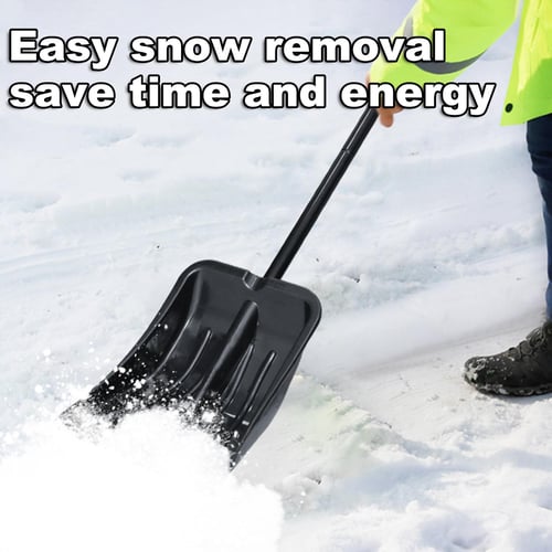 Nikitas Car Snow Shovel Extendable Snow Brush With Squeegee And
