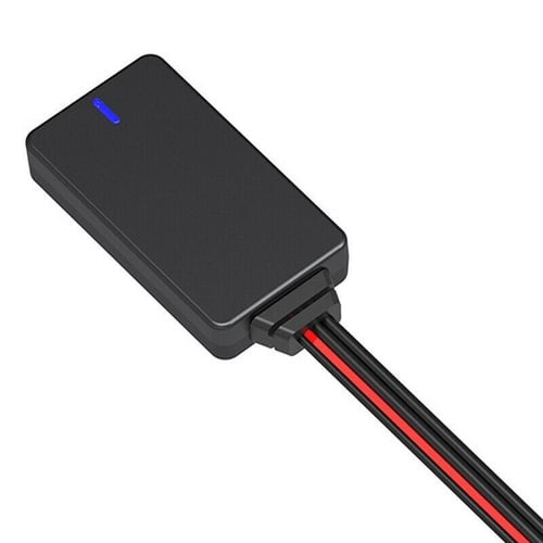 Bluetooth AUX Module 2 RCA Cable Adapter with Hands- Microphone 12V