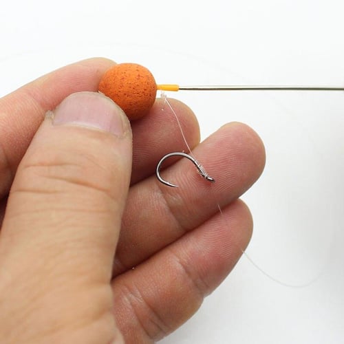 5Set=500PCS Carp Fishing Accessories Micro Bait Stopper Boillies Bait Stop  Bead Carp Bait Holder for Hair Rig Tackle Accessories, Fishing Tackle Boxes