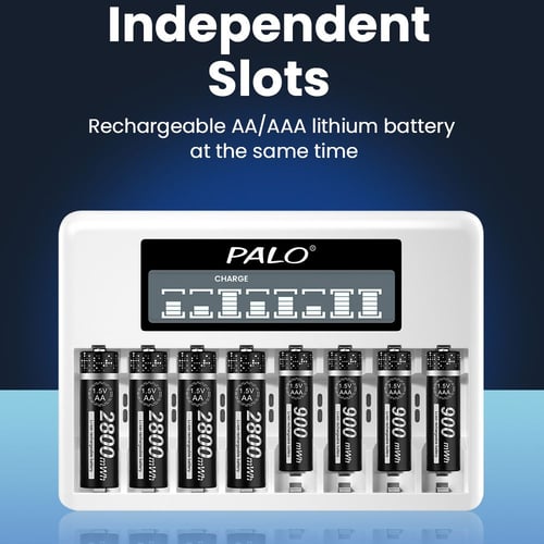 PALO Oiginal 1.5V Li-ion AAA Battery Rechargeable 3A Lithium 1.5