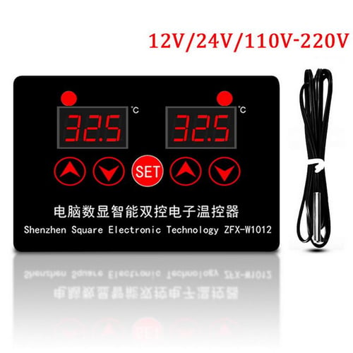 12V/24V/110-220V Dual LED Display Thermostat Temperature Controller Module  Thermostat Thermoregulator - buy 12V/24V/110-220V Dual LED Display  Thermostat Temperature Controller Module Thermostat Thermoregulator:  prices, reviews
