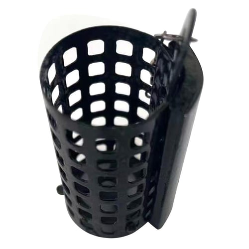 Metal Fishing Bait Basket Cage 30g 60g Fishing Feeder Sinker for Carp Bait  Fishing Tackle Lure Cage Fishing Accessories