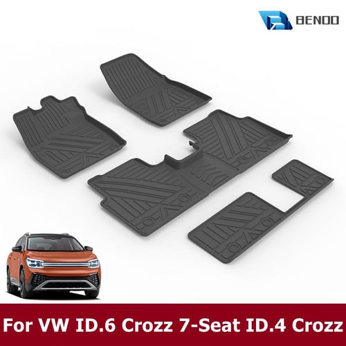 For Volkswagen ID.6 Crozz 7-seat All-Weather Car Floor Mats VW ID