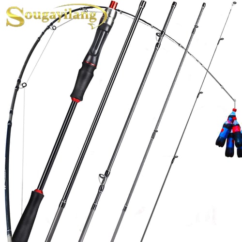 SOUGAYILANG Fishing Rod 1.8m-2.1m Carbon Fiber Material Rotary  Casting/Spinning Fishing Rod For Fishing - buy SOUGAYILANG Fishing Rod  1.8m-2.1m Carbon