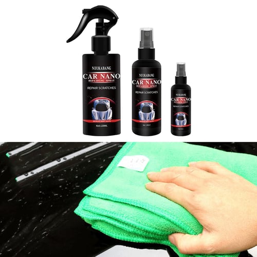 120ML/50ML/30ML Car Nano Repairing Spray Car Liquid Coating Ceramic Super  Hydrophobic Glass Anti Scratch Spraying Polish Agent