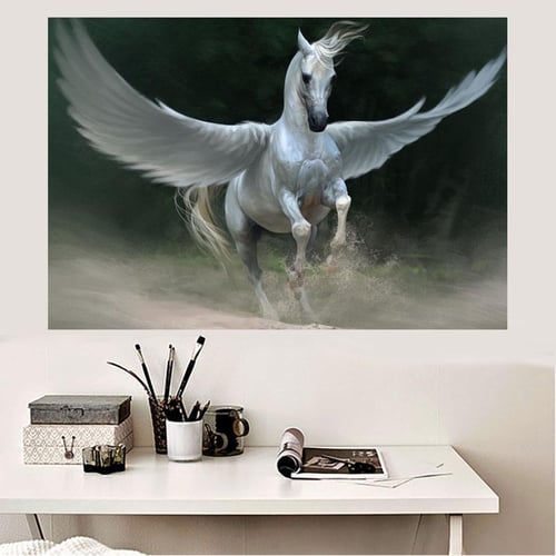 5D Diy Diamond Painting Abstract Ink Painting Galloping Horses Landscape Diamond  Art Animals Embroidery Cross Stitch Mosaic Home - AliExpress