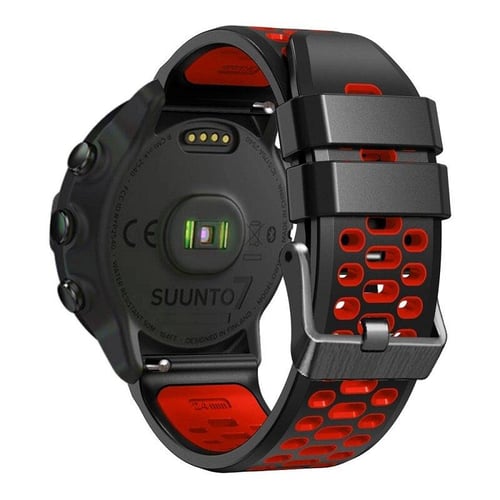 Silicone 24MM Watch Strap Band Wrist Bracelet for Suunto 7/9/Spartan Sport  Watch