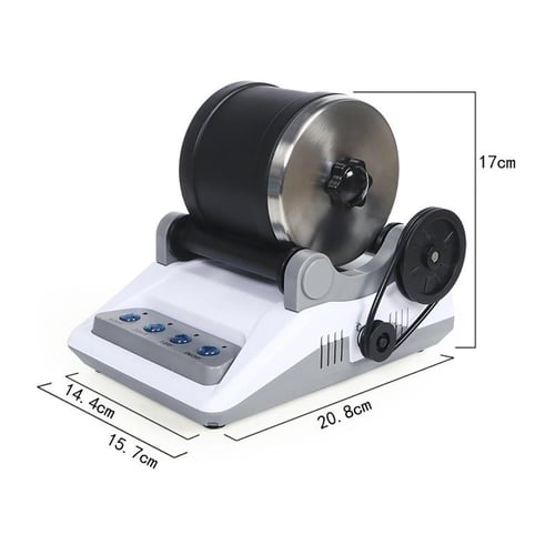 Electric Rock Tumbler Kit Rough Gemstones Grits Polishing  Device Adult Kids DIY Burnishing Machine 110/220V 157*208*170mm image 7 - ZOOD