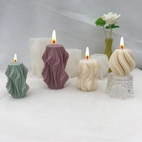 Cube Honeycomb Scented Candle Plaster Silicone Mold Food Grade