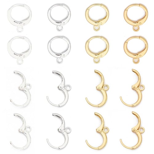 10Pcs Copper Plated Round French Hook Charm For DIY Necklace Bracelet  Earrings Jewelry Making Craft Accessories - buy 10Pcs Copper Plated Round  French Hook Charm For DIY Necklace Bracelet Earrings Jewelry Making
