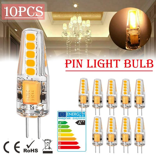 Mini G4 Bi-Pin Cool White LED COB Light Bulb 6W 12VAC-DC - Outdoor