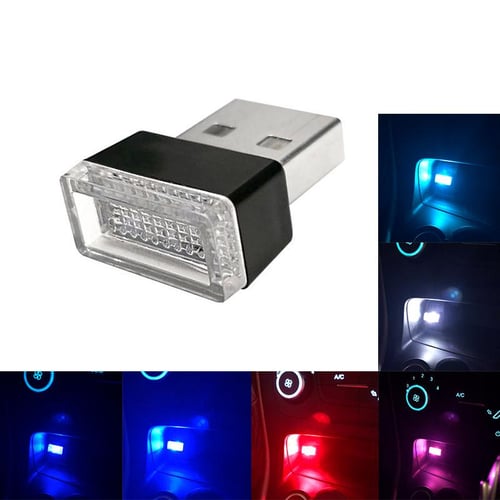 Car USB LED Atmosphere Lights Decorative Lamp Emergency Lighting Universal  PC Portable Plug Play Red/Blue/White/Pink - buy Car USB LED Atmosphere  Lights Decorative Lamp Emergency Lighting Universal PC Portable Plug Play  Red/Blue/White/Pink