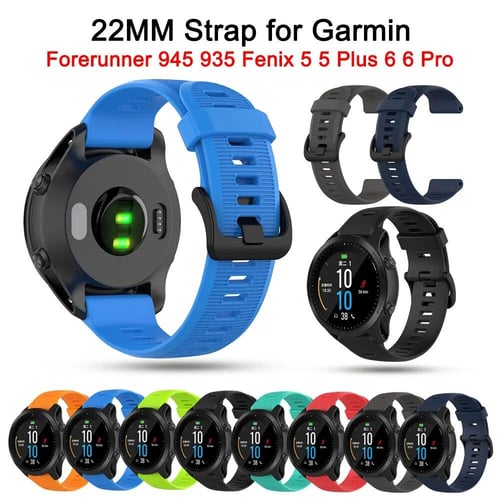 Silicone Strap Watch Band For Garmin Forerunner 955 945 Fenix 6