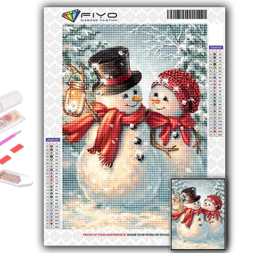 Diamond Painting Cross Stitch Christmas