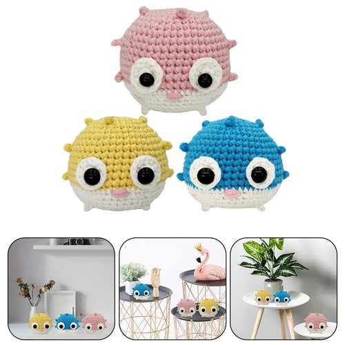 Crochet Kit for Beginner for Adults Kids Stuffed Animal Crochet Starter Pack