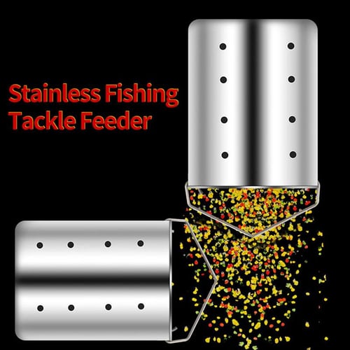 Portable Fishing Feeder Automatic Tackle Lazy Fishing Lure Hook Stainless  Steel Trap Bait Thrower Container Fishing Device X427G - buy Portable  Fishing Feeder Automatic Tackle Lazy Fishing Lure Hook Stainless Steel Trap