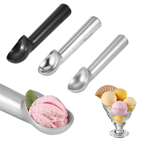 18cm Long Aluminum Ice Cream Scoop Non-stick Antifreeze Scoop Kitchen  Supplies(t-0-g)