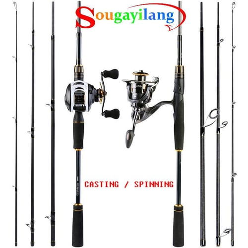 Fishing Rod Spinning Rod Casting Rod Portable Ultralight Fishing