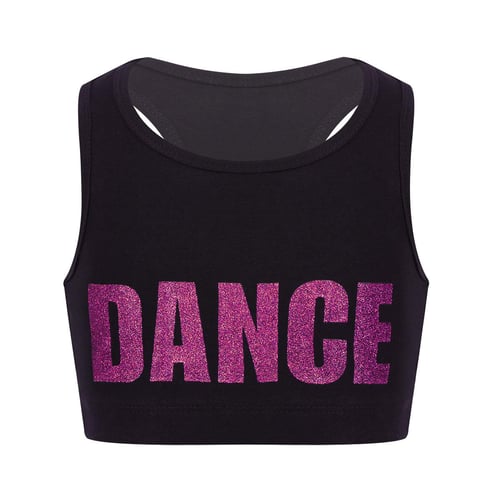 Dance Sports Bra (Shiny Spandex) - 200+ Colors