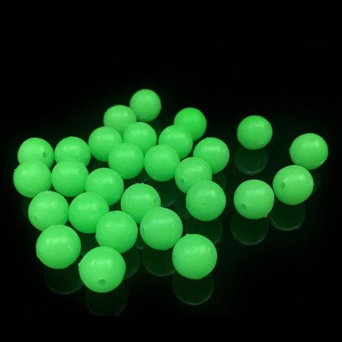 100x round fishing rig beads sea fishing lure floating float tackles 6