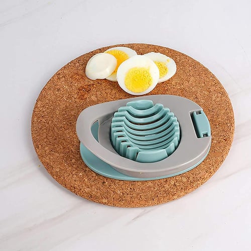 1pc 3 In 1 Egg Slicer, Multipurpose Egg Slicer For Hard Boiled Eggs, Sturdy  PP Body Egg Cutter Kitchen Tool Gadgets