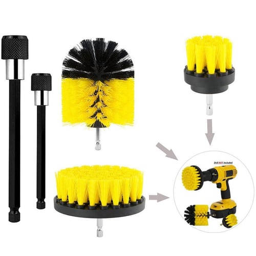 This Grout-Scrubbing, Power-Cleaning Drill Brush Has Over 27,000