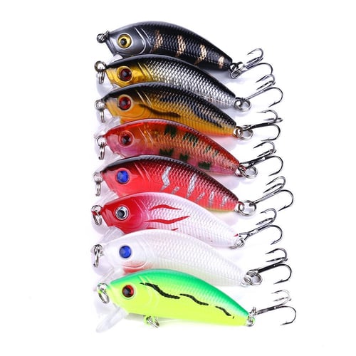 Mini Minnow Lures for Perch Lifelike Pike Lure Bait Boat Travel