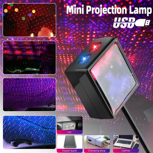 Flexible Led Projector Star Night Light 360 Degree Rotation Multiple Angles  Adjustable Usb Rechargeable Car Roof Atmosphere Lamp - buy Flexible Led  Projector Star Night Light 360 Degree Rotation Multiple Angles Adjustable