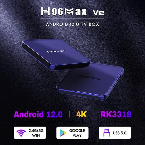 H96 MAX RK3318 Smart TV Box Android 11 TVBox 4K 4GB RAM 64GB 32GB Dual Wifi  Set top Box H96MAX 2GB 16GB Google Voice Assitant