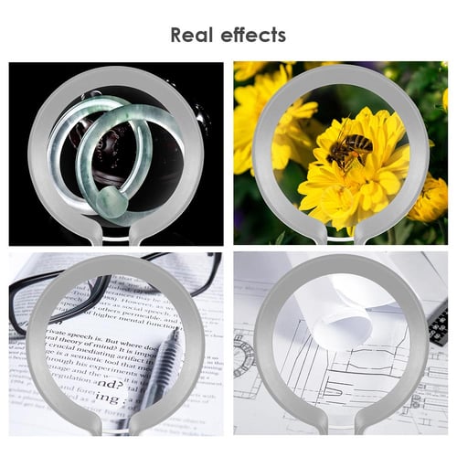 Double Lens Magnifier 10X & 5X Handheld Magnifier Magnifying Glass Lens  Large Diameter for Reading - buy Double Lens Magnifier 10X & 5X Handheld  Magnifier Magnifying Glass Lens Large Diameter for Reading