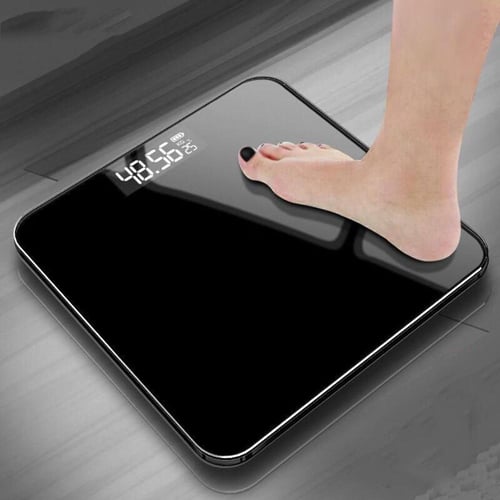 Round Body Digital Scale Human Weight Measuring Toughened Glass Bathroom  Scales Floor Electronic Weighs Digital Gramera Balance