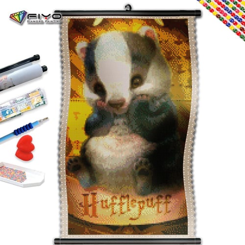 Cute Badger - 5D Diamond Painting 