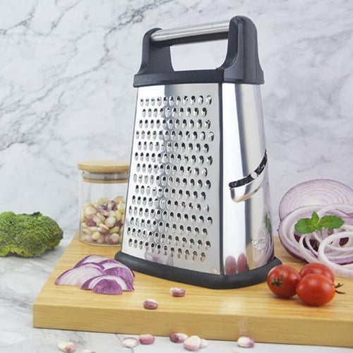 Durable Four-side Potato Cheese Grater Vegetable Cutter Reusable Vegetable  Shredder Easy to Clean for Restaurant