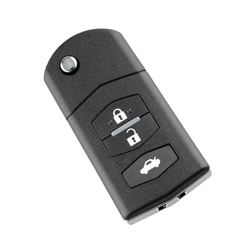 Mazda key shell for 3 button remote