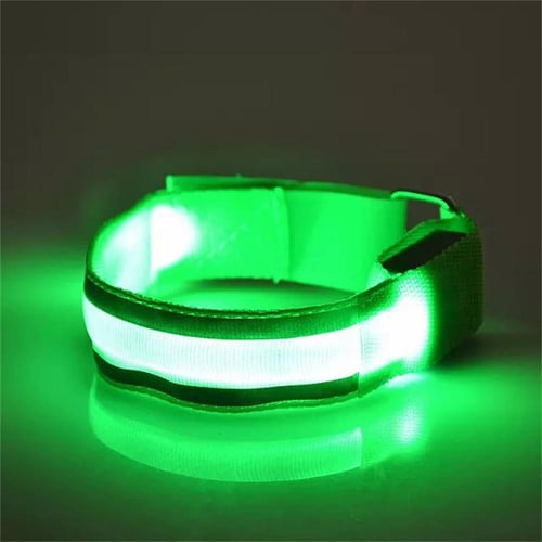 Glow LED Armband for Jogger Night Sports Wrist Band Reflective LED Sport  Safety Armband - China Reflective Armband and Reflective Bracelet price