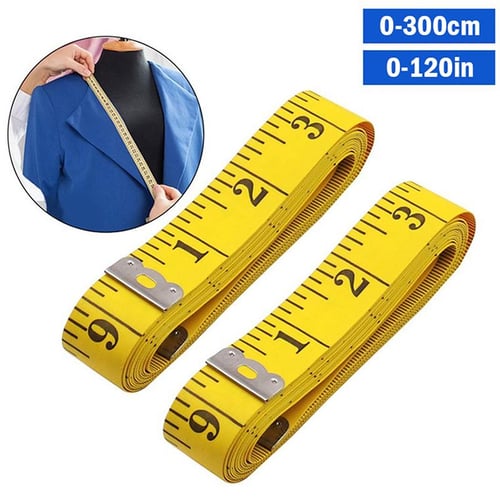 Tape Measuring Measure Body Ruler Retractable Waist Soft Cloth Tailors  Sewing Handy Portable Fitness Tailor Flexible 