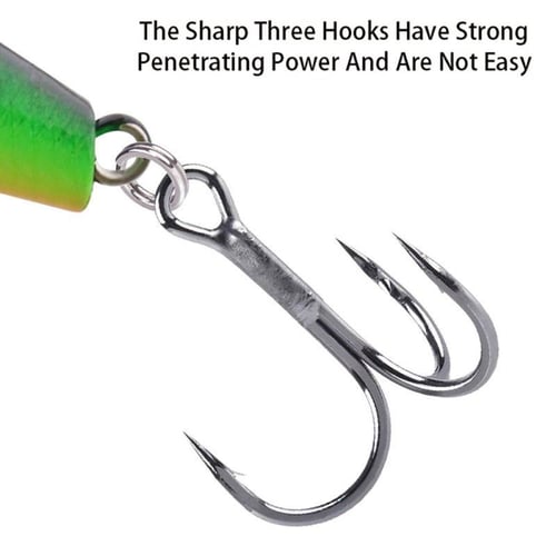 8cm/7g Minnow Fishing Lures With 2 Barbed Treble Hooks Fishing Hard Baits  Fishing Accessories For - buy 8cm/7g Minnow Fishing Lures With 2 Barbed Treble  Hooks Fishing Hard Baits Fishing Accessories For