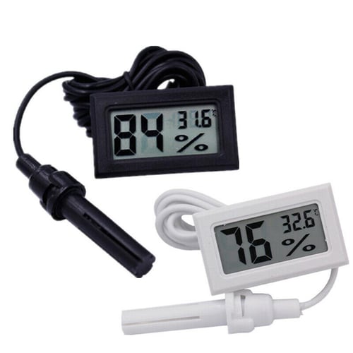 Mini LCD Digital Temperature Humidity Meter High Precision Sensor