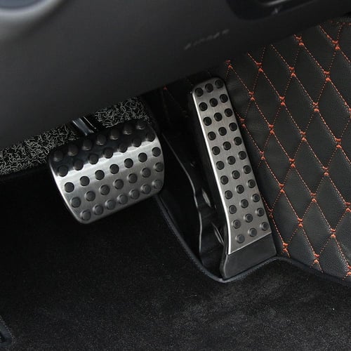 No Drill Gas Fuel Brake Pedal Cover For Mercedes Benz W202 W203 W204 W205  C180 C200 C Class AT - buy No Drill Gas Fuel Brake Pedal Cover For Mercedes  Benz W202